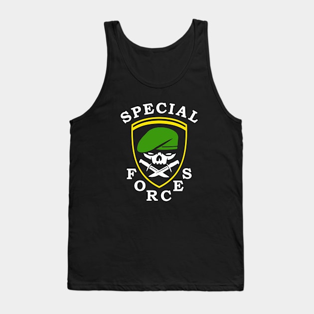 Mod.4 Special Forces Airborne Army Commando Tank Top by parashop